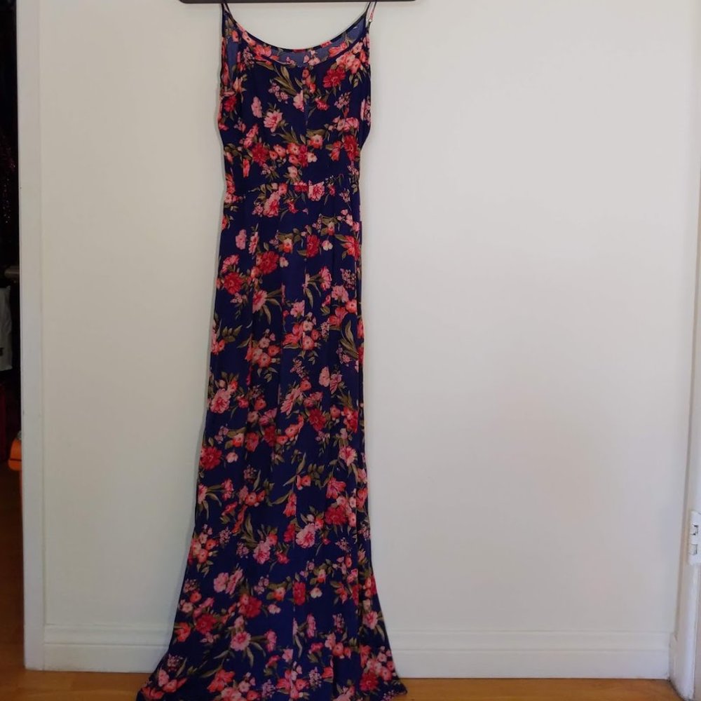 S | Forever 21 | Hawaiian Floral Maxi Dress - Picture 5 of 6